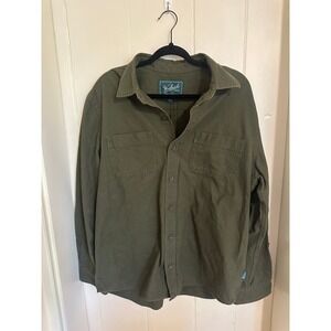 Vintage Workwear Woolrich Green Label Collection Cotton Twill Utility Shirt